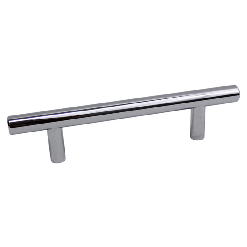 3-25/32" T-Bar Pull, Polished Chrome