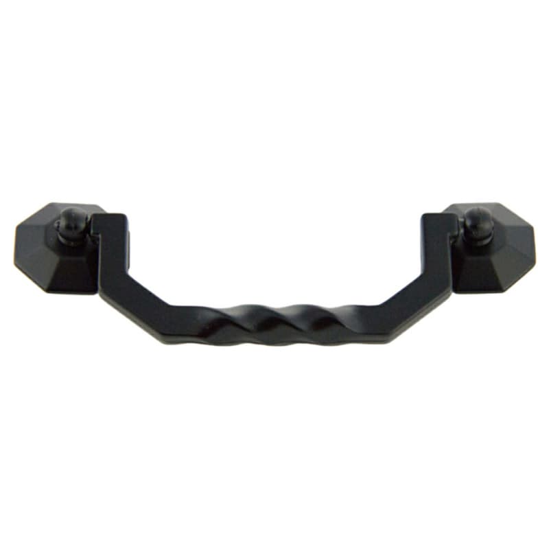 4-1/2" Twist Bail Pull, Matte Black