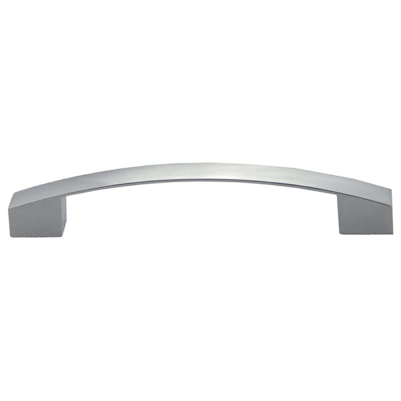 128mm Modern Arch Pull, Polished Chrome