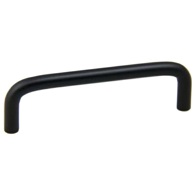 4" Wire Pull, Matte Black, 110mm Length