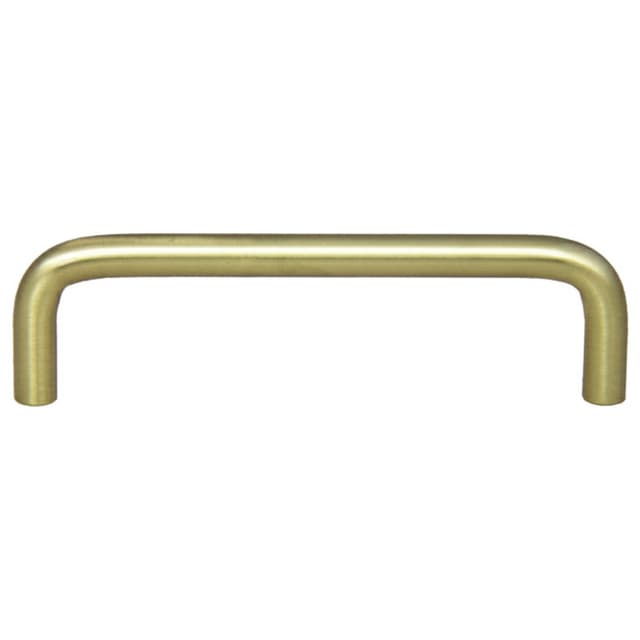 4" Wire Pull, Satin Brass, 110mm Length