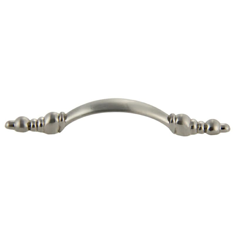 3" Traditional Handle Pull, Satin Nickel, 128mm Length