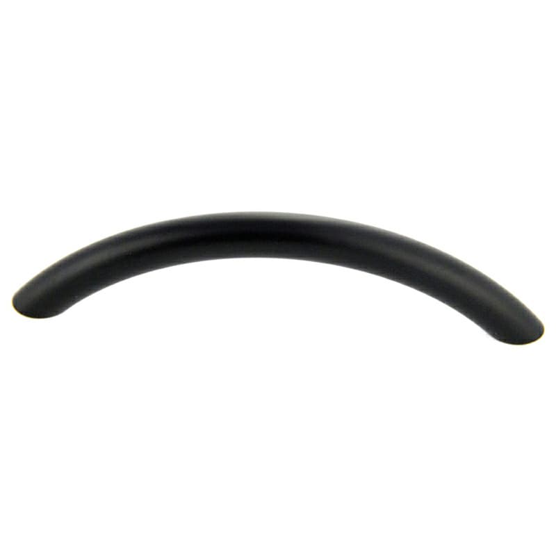 96mm Commercial Arch Pull, Matte Black, 117mm Length