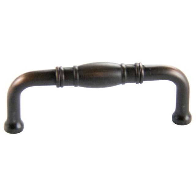 3" Traditional Handle Pull, Oil-Rubbed Bronze, 85mm Length