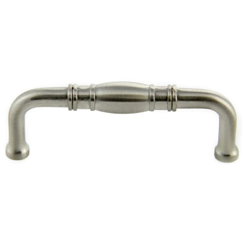 3" Traditional Handle Pull, Satin Nickel, 85mm Length