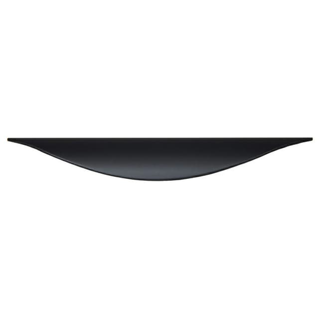 96mm Contemporary Waterfall Pull, Matte Black