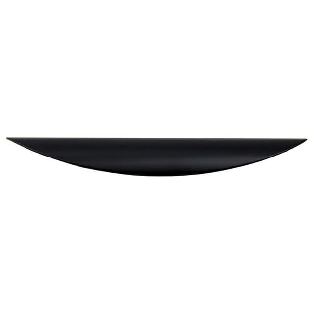 128mm Contemporary Waterfall Pull, Matte Black