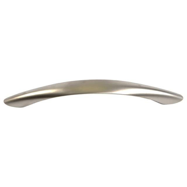 128mm Flat Top Arch Pull with Screw, Dull Nickel Powder