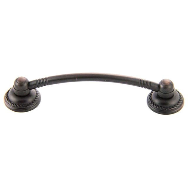 96mm Traditional Deco Bow Pull, Oil-Rubbed Bronze