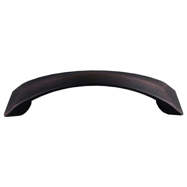 96mm Modern Deco Bow Arch Pull, Oil-Rubbed Bronze