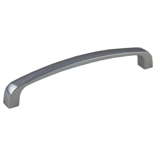 128mm Modern Handle Pull, Polished Chrome, 138mm Length