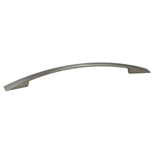 160mm Modern Bow Pull, Satin Nickel
