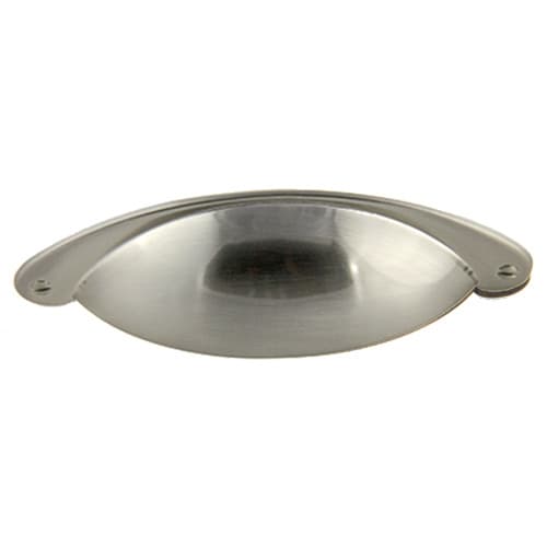 3" Cup Pull, Satin Nickel, 4-59/64" Length
