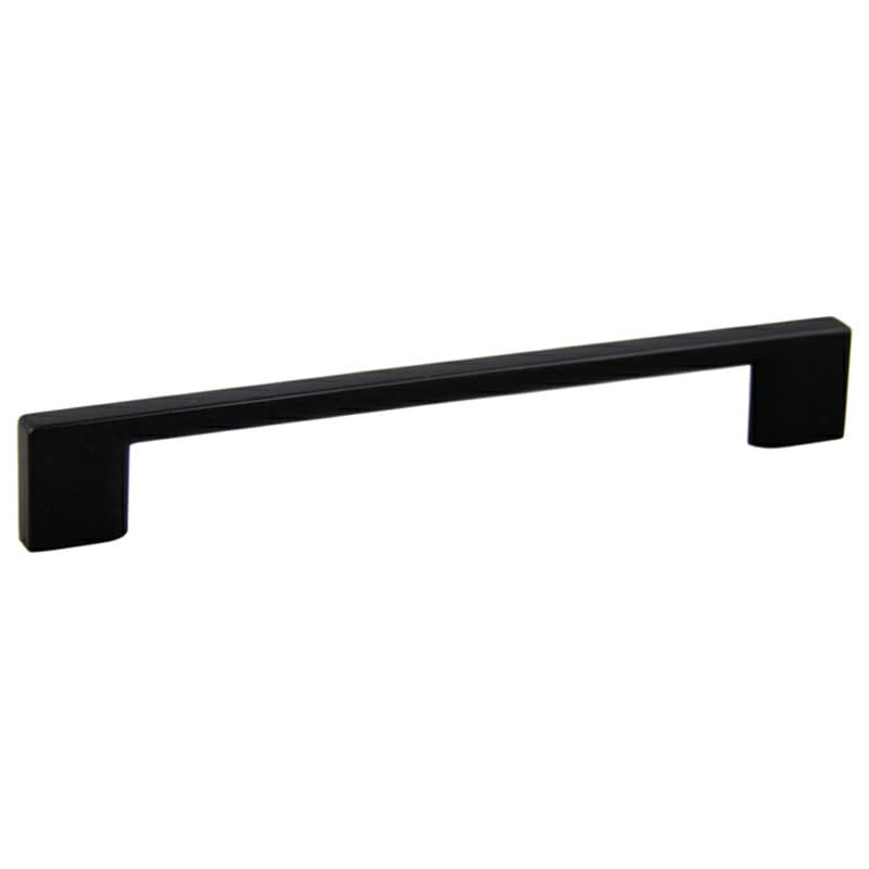 160mm Miami Square Pull, Matte Black