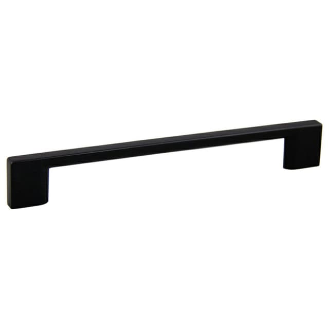 160mm Miami Square Pull, Matte Black