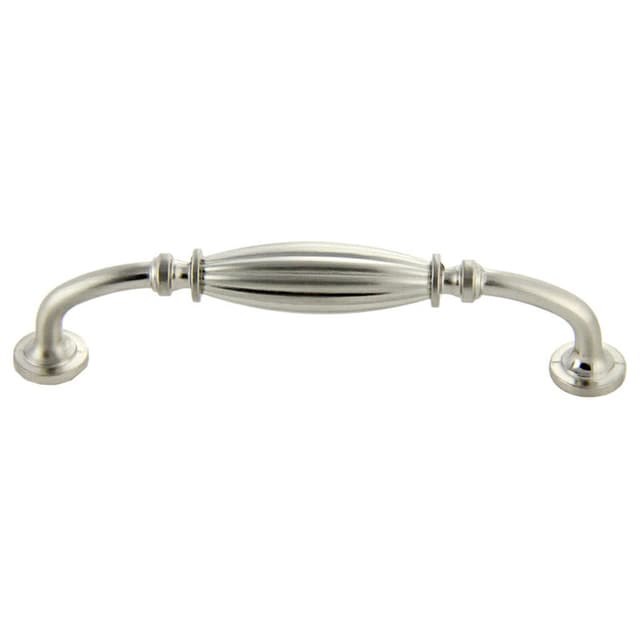 128mm Traditional Deco Handle Pull, Satin Nickel