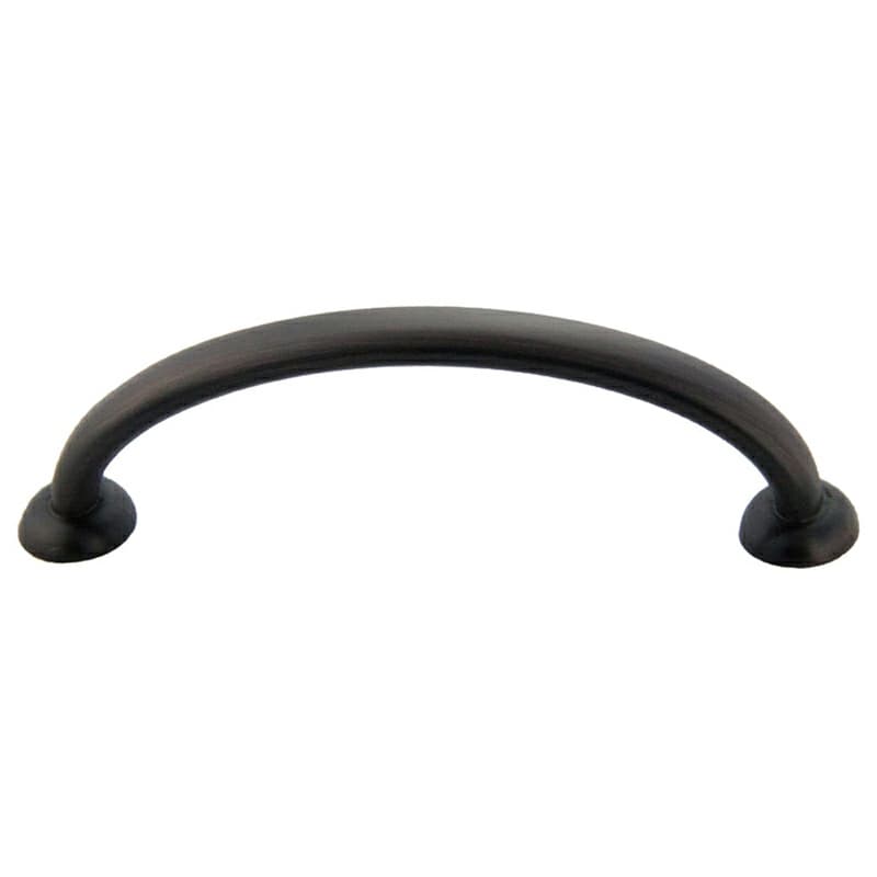96mm Modern Deco Arch Pull, Oil-Rubbed Bronze