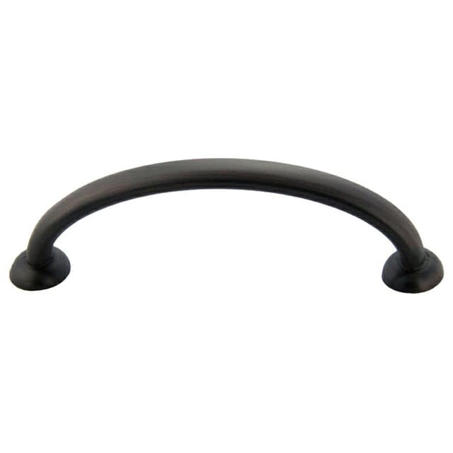 96mm Modern Deco Arch Pull, Oil-Rubbed Bronze