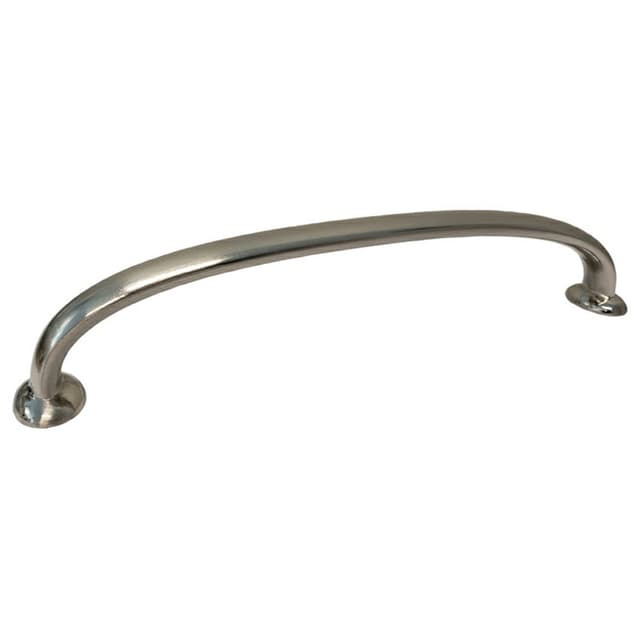 160mm Modern Deco Arch Pull, Satin Nickel