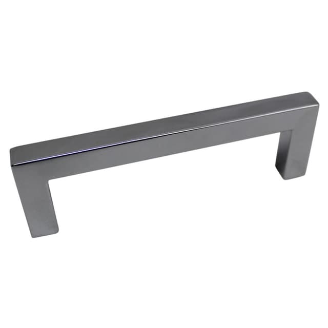 128mm Modern Square Pull, Polished Chrome