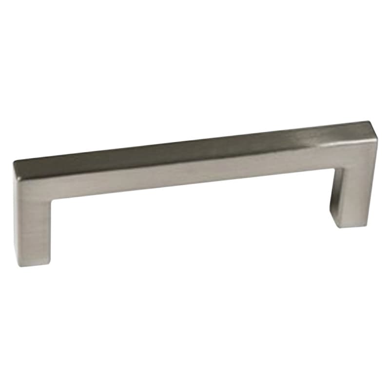160mm Modern Square Pull, Satin Nickel