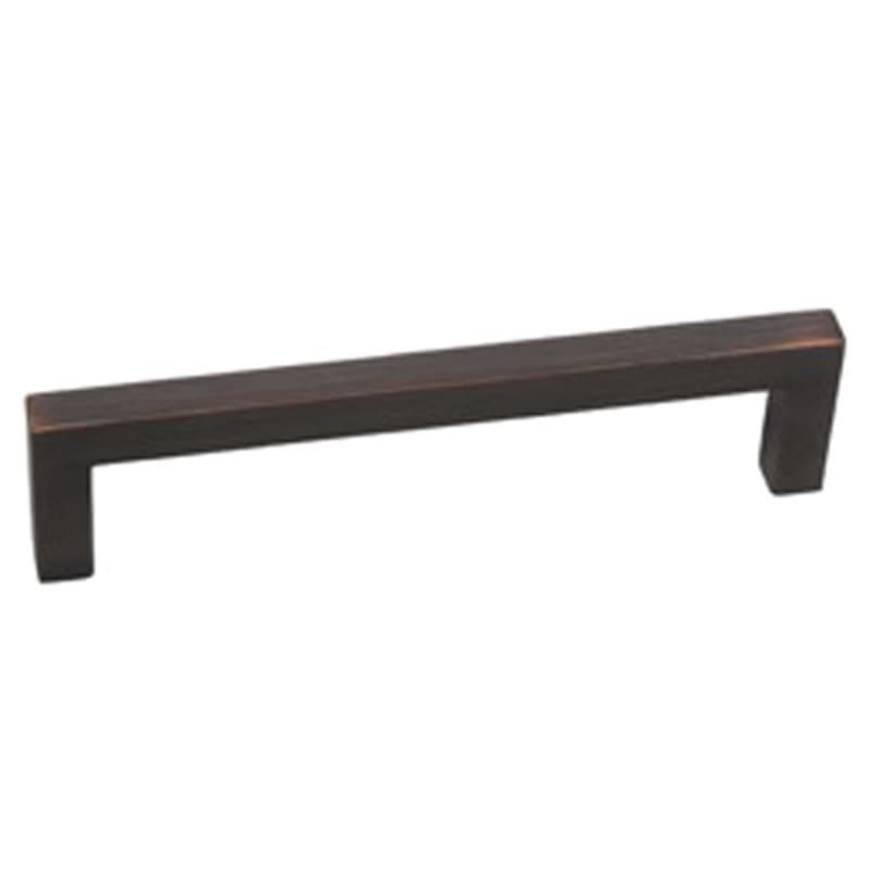 192mm Modern Square Pull, Oil-Brushed Bronze