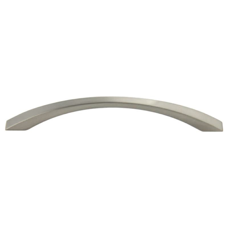 128mm Deco Arch Pull, Satin Nickel