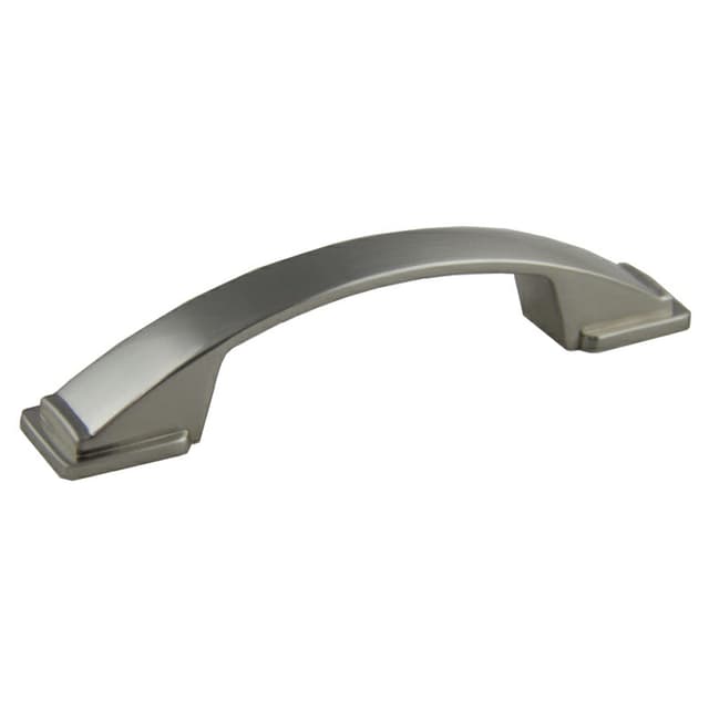 96mm St. Louis Arch Pull, Satin Nickel