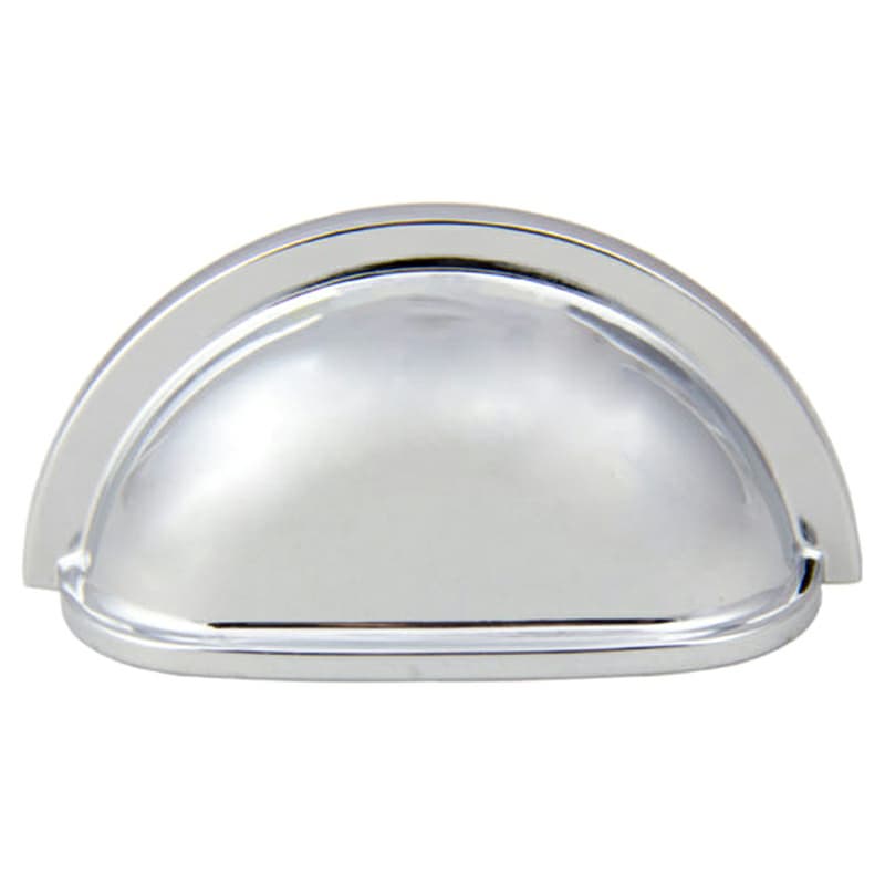 3" Cup Pull, Polished Chrome, 43mm Width