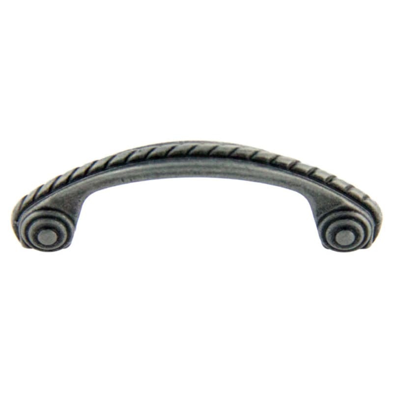 3" Rope Arch Pull, Antique Silver
