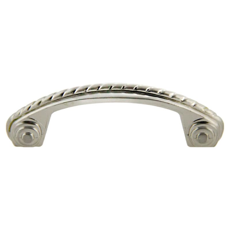3" Rope Arch Pull, Satin Nickel