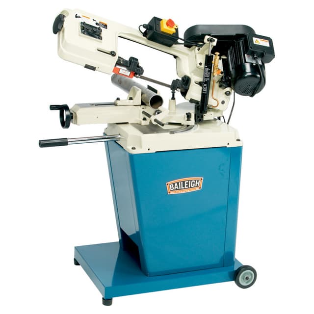 Baileigh BS-128M 3/4 HP Portable Metal Cutting Band Saw, 1 Phase/110V