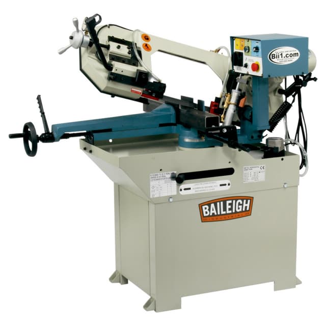 Baileigh BS-250M 2 HP Mitering Band Saw, 1 Phase/110V