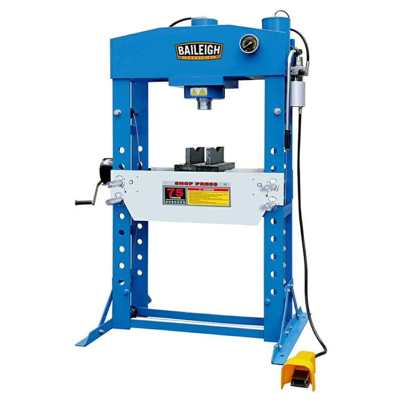 Baileigh HSP-75A Pneumatic Shop Press