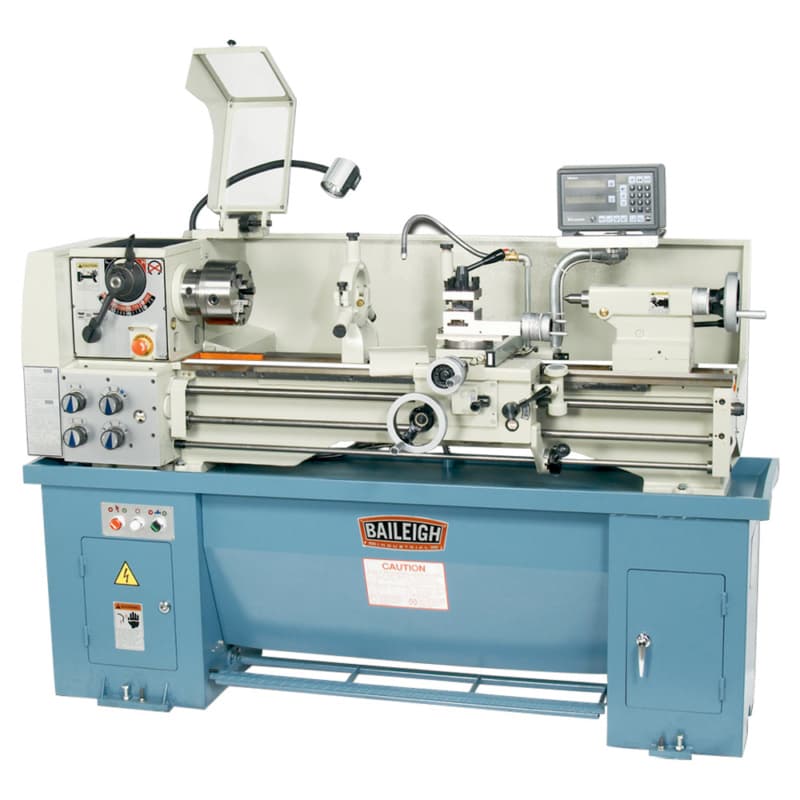 Baileigh PL-1340 2 HP Metal Lathe, 1 Phase/220V