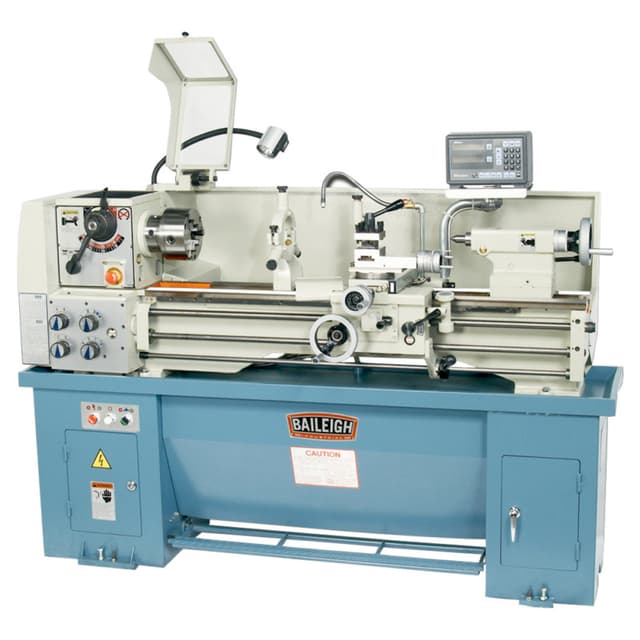 Baileigh PL-1340 2 HP Metal Lathe, 1 Phase/220V