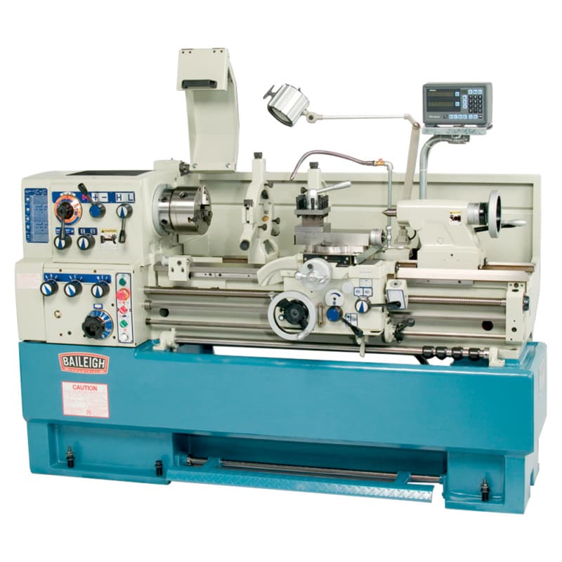 Baileigh PL-1640 7.5 HP Precision Lathe, 3 Phase/220V