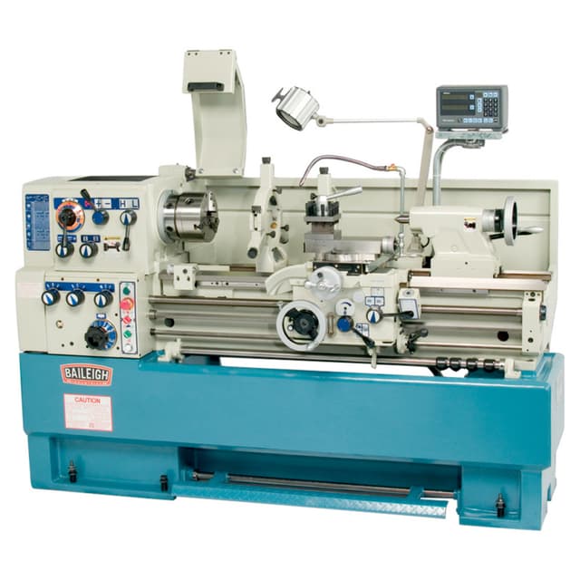 Baileigh PL-1640 7.5 HP Precision Lathe, 3 Phase/220V