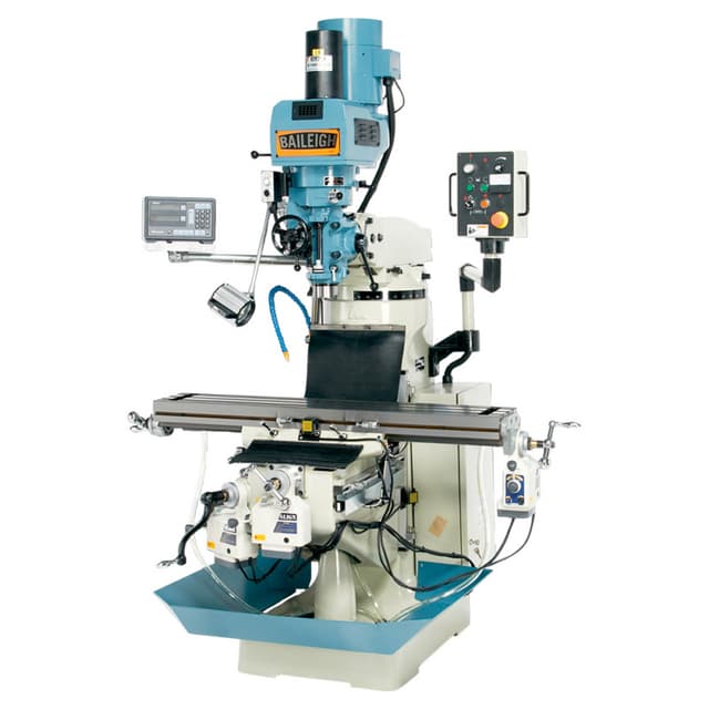 Baileigh VM-949-3 Vertical Milling Machine, 3 Phase/220V
