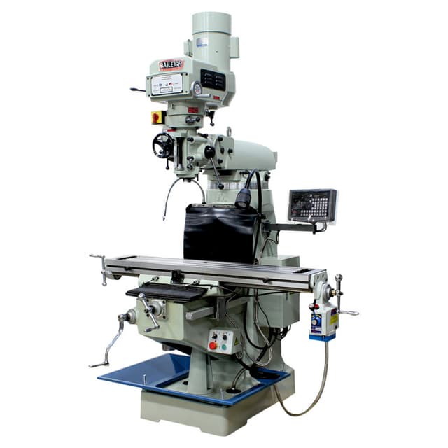 Baileigh VM-949E-VS 3 HP Vertical Mill, 1 Phase/220V