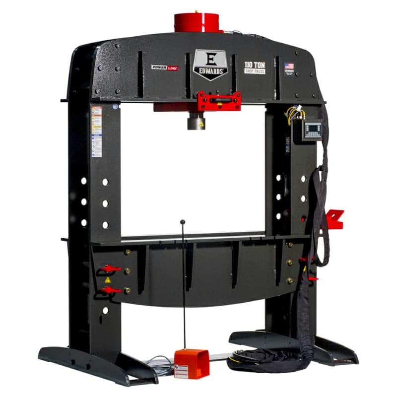 Edwards HAT9050 110 Ton Shop Press with PLC