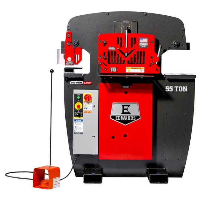 Ironworker, IW55, 55 Ton with Powerlink, 3 Phase Edwards