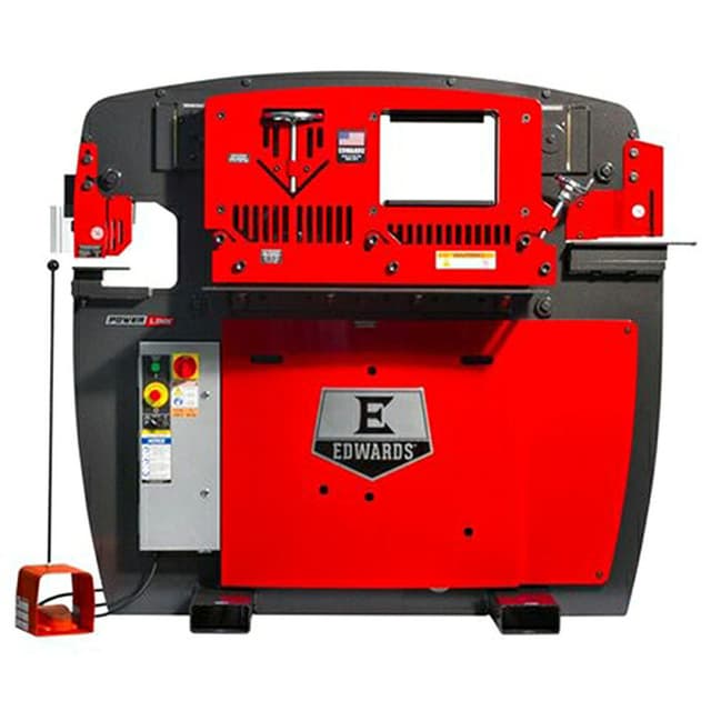 Edwards IW65-3P460-AC600 7.5 HP 65 Ton Ironworker with Powerlink, 3 Phase/460V