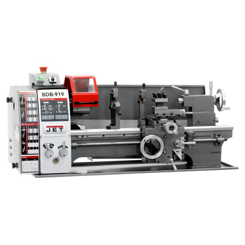 Jet Tools BDB-919 3/4 HP Belt Drive Bench Lathe, 1 Phase/115V