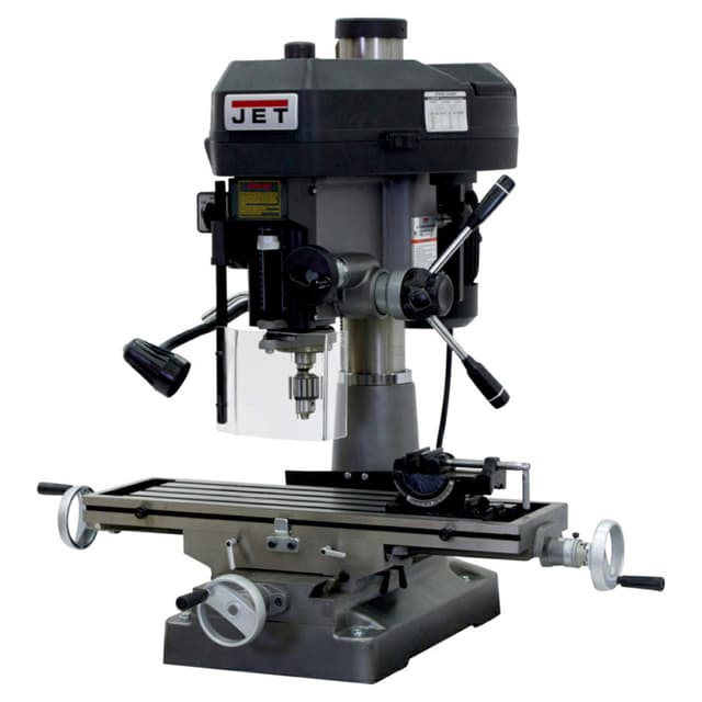 Jet Tools JMD-18 Mill/Drill with R-8 Taper, 1Phase/115V