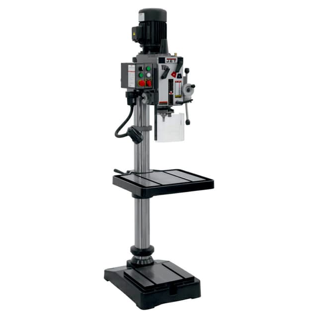 Jet Tools GHD-20PFT 20" Gear Head Tapping Drill Press with Power Downfeed, 3 Phase/230V