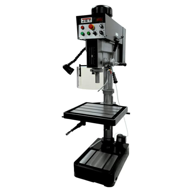 Drill Press, JDP-20EVST, with Forward/Reverse Tapping Capability, 3 Phase, Jet Tools