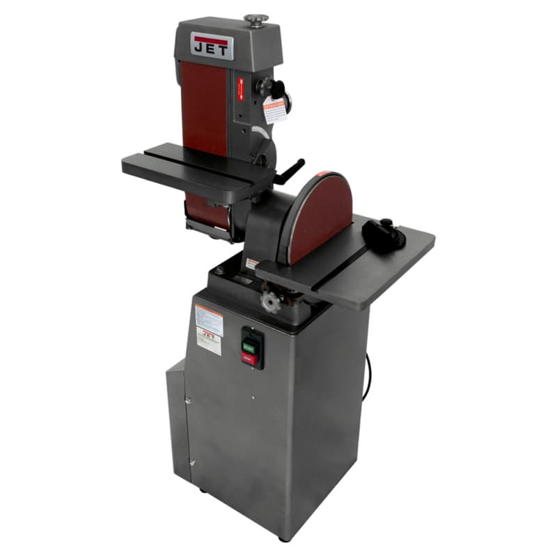 Jet Tools J-4200A-2 6" x 48" Industrial Combination Belt/12" Disc Finishing Machine, 1 Phase/230V