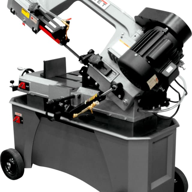 Jet Tools HVBS-712 7" x 12" Horizontal/Vertical Band Saw, 1 Phase/115V/230V