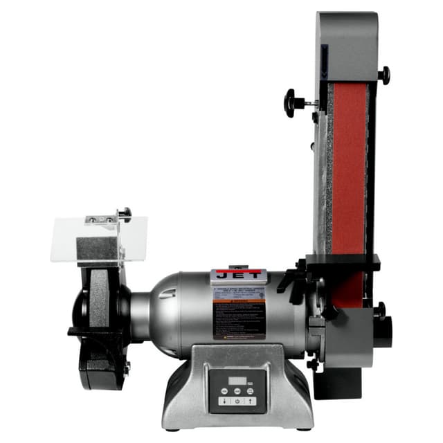 Jet Tools IBGB-248VS 8" x 1 HP Variable Speed Industrial Grinder/2" x 48" Belt S/er, 1 Phase/115V/230V